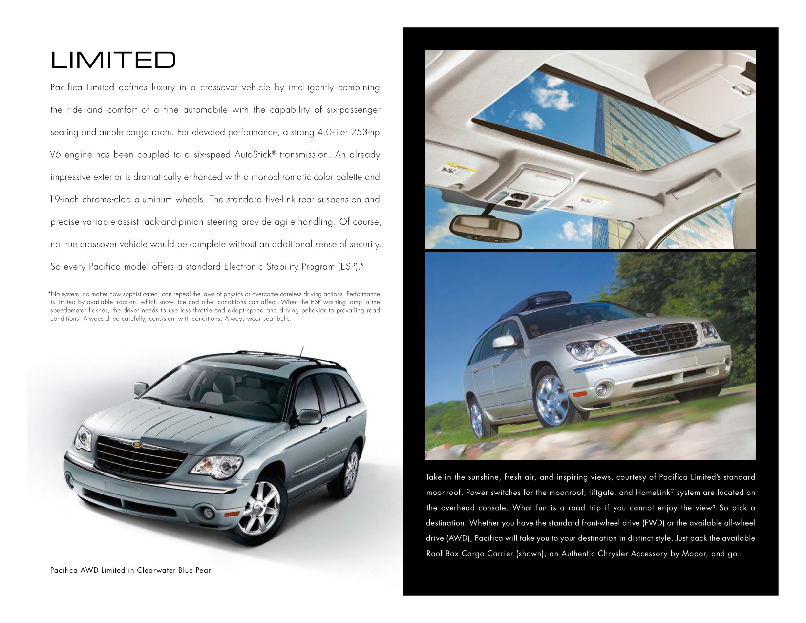 2008 Chrysler Pacifica Brochure Page 11